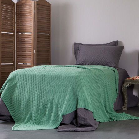 Εικόνα της ΚΟΥΒΕΡΤΑΚΙ ΚΑΝΑΠΕ BERMUDA - ΠΡΑΣΙΝΟ