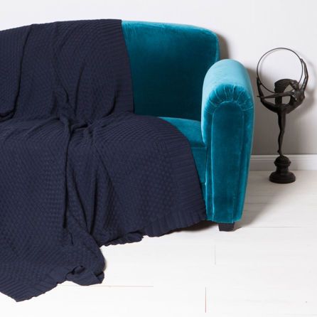 Εικόνα της ΚΟΥΒΕΡΤΑΚΙ ΚΑΝΑΠΕ PASTA  - ΜΠΛΕ ΣΚΟΥΡΟ