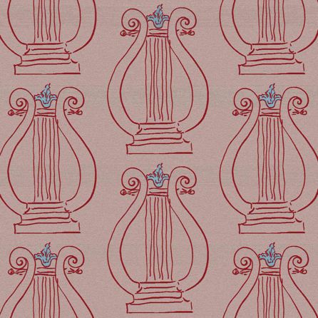 Εικόνα της ΥΦΑΣΜΑΤΑ ΕΠΙΠΛΩΣΕΩΝ LYRES - PINK