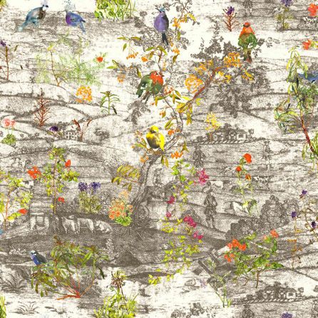 Εικόνα της ΥΦΑΣΜΑΤΑ ΕΠΙΠΛΩΣΕΩΝ DERBYSHIRE SPRING - SEPIA