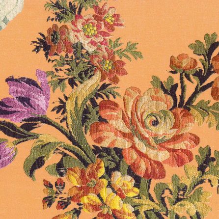 Εικόνα της ΥΦΑΣΜΑΤΑ ΕΠΙΠΛΩΣΕΩΝ RIBBON BOUQUET - PEACH