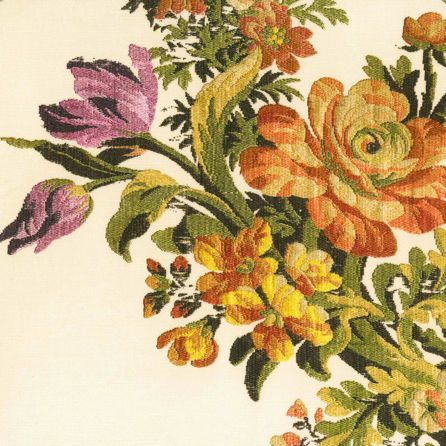 Εικόνα της ΥΦΑΣΜΑΤΑ ΕΠΙΠΛΩΣΕΩΝ RIBBON BOUQUET - CREAM