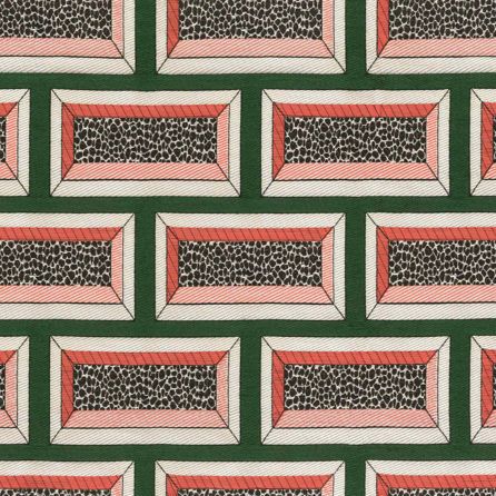 Εικόνα της ΥΦΑΣΜΑΤΑ ΕΠΙΠΛΩΣΕΩΝ DAPPLED BRICK - EMERALD