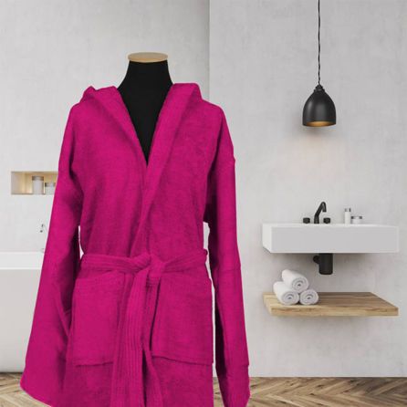 Εικόνα της ΜΠΟΥΡΝΟΥΖΙΑ HOODED - ΦΟΥΞΙΑ