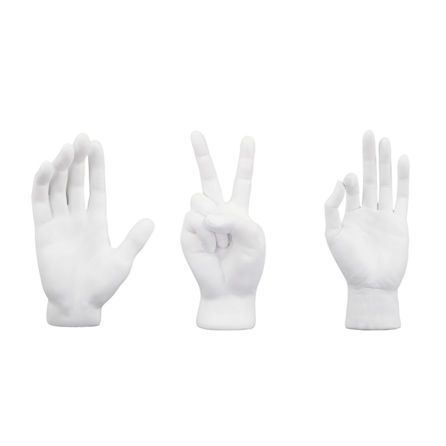 Εικόνα της ΕΙΔΗ ΔΙΑΚΟΣΜΗΣΗΣ ASS HANDS  - ΛΕΥΚΟ