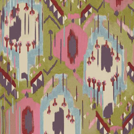 Εικόνα της ΤΑΠΕΤΣΑΡΙΑ ΜΕ ΜΟΤΙΒΟ TRIBU - ΠΡΑΣΙΝΟ/ΡΟΖ