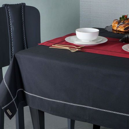 Εικόνα της ΤΡΑΠΕΖΟΜΑΝΤΗΛΑ VILLA ROTONDA. - ΜΑΥΡΟ