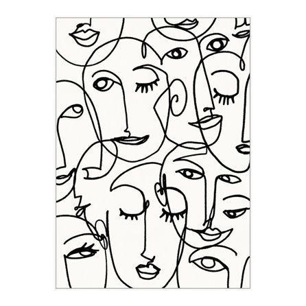 Εικόνα της ΕΙΔΗ ΔΙΑΚΟΣΜΗΣΗΣ FACE - ΛΕΥΚΟ/ΜΑΥΡΟ