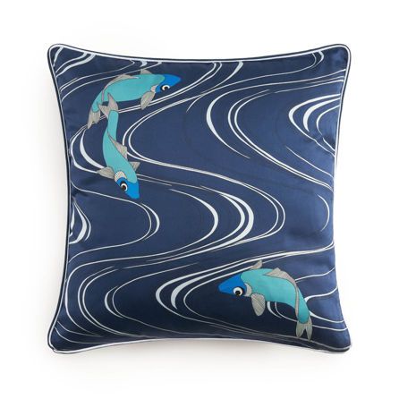 Εικόνα της ΔΙΑΚΟΣΜΗΤΙΚΗ ΜΑΞΙΛΑΡΟΘΗΚΗ SOLEIL LEVANT - ΜΠΛΕ ΣΚΟΥΡΟ