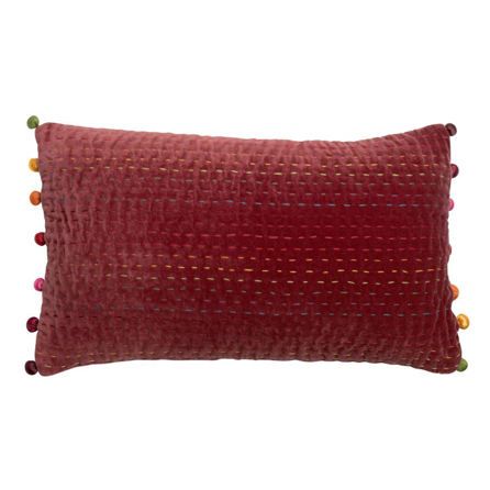 Εικόνα της ΔΙΑΚΟΣΜΗΤΙΚΟ ΜΑΞΙΛΑΡΙ GASTOUNET VELOURS  - ΜΠΟΡΝΤΩ