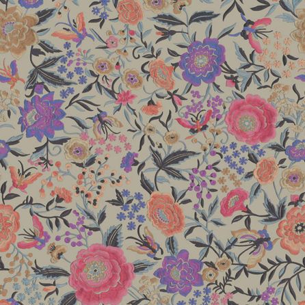 Εικόνα της ΤΑΠΕΤΣΑΡΙΑ ΜΕ ΜΟΤΙΒΟ ORIENTAL GARDEN - ΛΕΥΚΟ