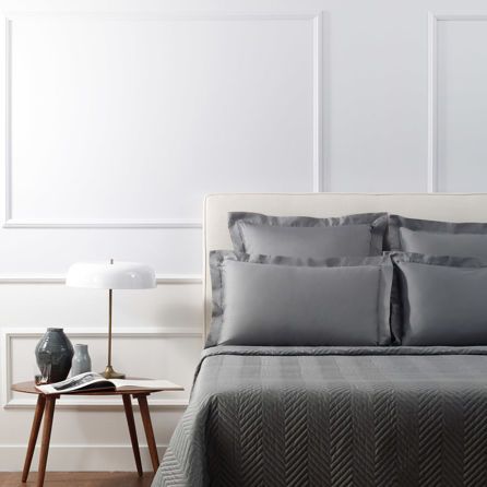 Εικόνα της ΚΑΛΥΜΜΑΤΑ ΚΡΕΒΑΤΙΟΥ SUBLIME - ΓΚΡΙ ΣΚΟΥΡΟ