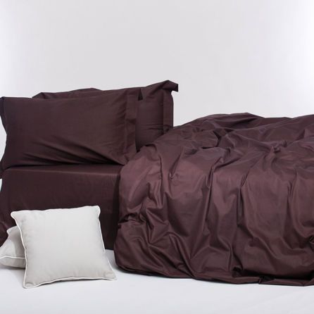 Εικόνα της ΣΕΝΤΟΝΙΑ SOLID SATIN - ΚΑΦΕ ΣΚΟΥΡΟ