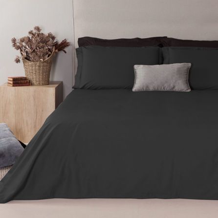 Εικόνα της ΣΕΝΤΟΝΙΑ PREMIUM PERCALE - ΜΑΥΡΟ