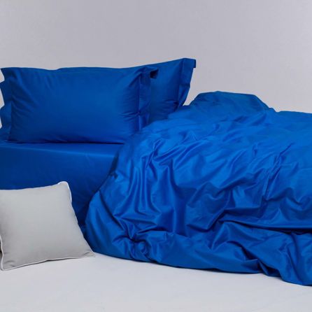 Εικόνα της ΣΕΝΤΟΝΙΑ SOLID SATIN - ΜΠΛΕ/ΜΩΒ