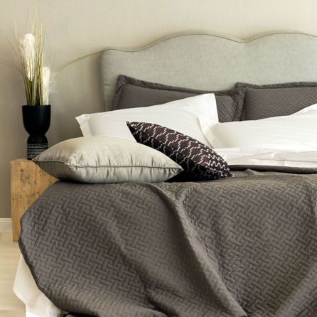 Εικόνα της ΚΑΛΥΜΜΑΤΑ ΚΡΕΒΑΤΙΟΥ ΚΟΥΒΕΡΛΙ VENETIAN - ΓΚΡΙ ΣΚΟΥΡΟ