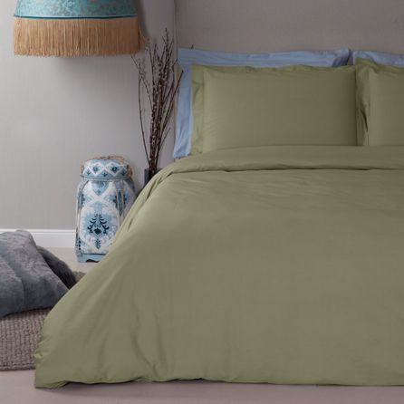 Εικόνα της ΠΑΠΛΩΜΑΤΟΘΗΚΕΣ PREMIUM PERCALE - ΧΑΚΙ