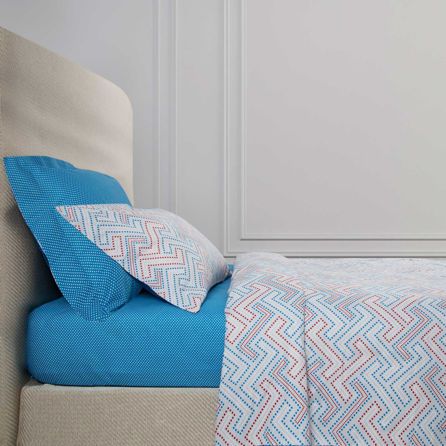 Εικόνα της ΠΑΠΛΩΜΑΤΟΘΗΚΕΣ POINTILLLE BLUE-RED - ΜΠΛΕ/ΚΟΚΚΙΝΟ