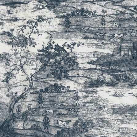 Εικόνα της ΥΦΑΣΜΑΤΑ ΕΠΙΠΛΩΣΕΩΝ DERBY TOILE - BLU