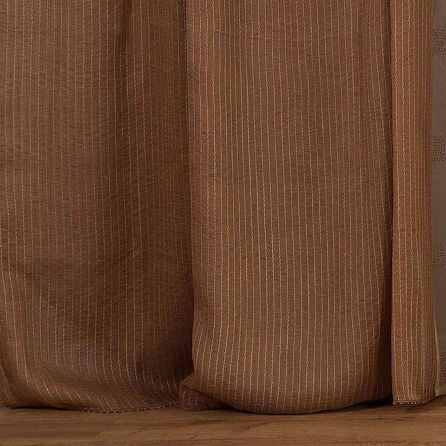 Εικόνα της ΚΟΥΡΤΙΝΑ ΜΕ ΤΡΕΣΑ BASIC COLLECTION - ΚΑΦΕ