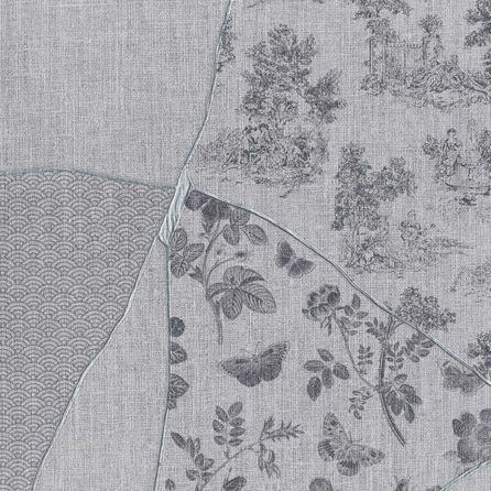 Εικόνα της ΤΑΠΕΤΣΑΡΙΑ ΜΕ ΜΟΤΙΒΟ KINTSUGI - ΜΠΛΕ