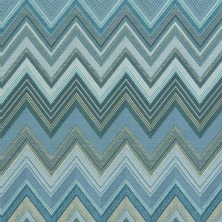 Εικόνα της ΤΑΠΕΤΣΑΡΙΑ ΜΕ ΜΟΤΙΒΟ HAPPY ZIGZAG - ΜΠΛΕ