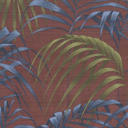 Εικόνα της ΤΑΠΕΤΣΑΡΙΑ ΜΕ ΜΟΤΙΒΟ FERN - ΜΠΛΕ/ΡΑΦ/ΛΑΙΜ