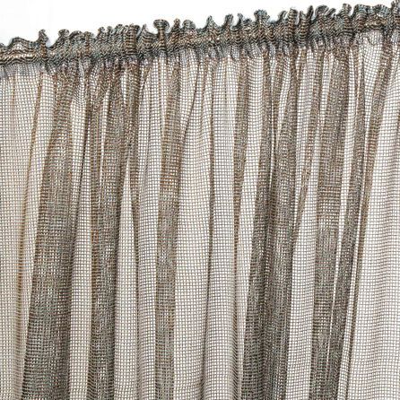 Εικόνα της ΚΟΥΡΤΙΝΑ ΜΕ ΤΡΕΣΑ HOME LINE - ΚΑΦΕ/ΓΚΡΙ