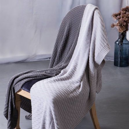 Εικόνα της ΚΟΥΒΕΡΤΑΚΙ ΚΑΝΑΠΕ FLORA - ΓΚΡΙ