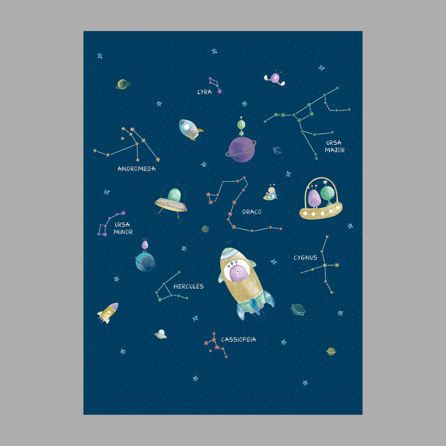 Εικόνα της ΤΑΠΕΤΣΑΡΙΑ ΠΑΙΔΙΚΗ MURAL MARTE - ΠΟΛΥΧΡΩΜΟ