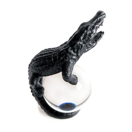 Εικόνα της ΕΙΔΗ ΔΙΑΚΟΣΜΗΣΗΣ GLASS PAPERWEIGHT+ C - ΜΑΥΡΟ