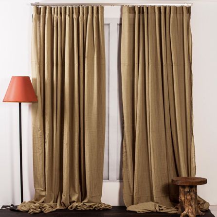 Εικόνα της ΚΟΥΡΤΙΝΑ ΜΕ ΤΡΕΣΑ HOME ESSENTIALS - ΚΙΤΡΙΝΟ ΑΝΟΙΧΤΟ