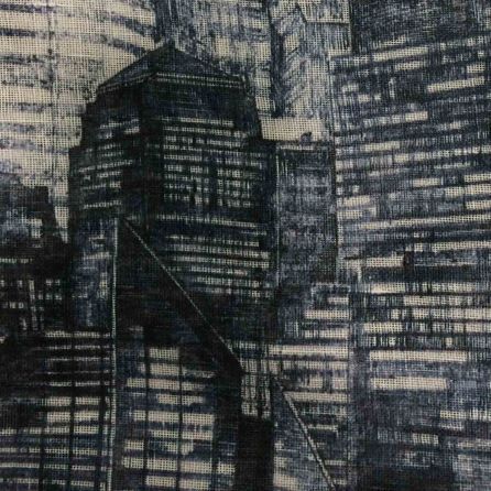 Εικόνα της ΥΦΑΣΜΑΤΑ ΚΟΥΡΤΙΝΑΣ URBO - ΜΠΛΕ ΣΚΟΥΡΟ