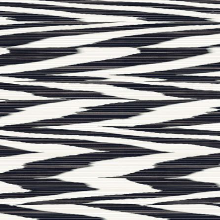 Εικόνα της ΤΑΠΕΤΣΑΡΙΑ ΜΕ ΜΟΤΙΒΟ FLAMED ZIGZAG - ΛΕΥΚΟ/ΜΑΥΡΟ