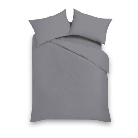 Εικόνα της ΠΑΠΛΩΜΑΤΟΘΗΚΕΣ SATIN PLAIN - ΓΚΡΙ/ΑΝΘΡΑΚΙ