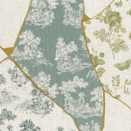 Εικόνα της ΤΑΠΕΤΣΑΡΙΑ ΜΕ ΜΟΤΙΒΟ KINTSUGI - ΜΕΝΤΑ/ΕΚΡΟΥ