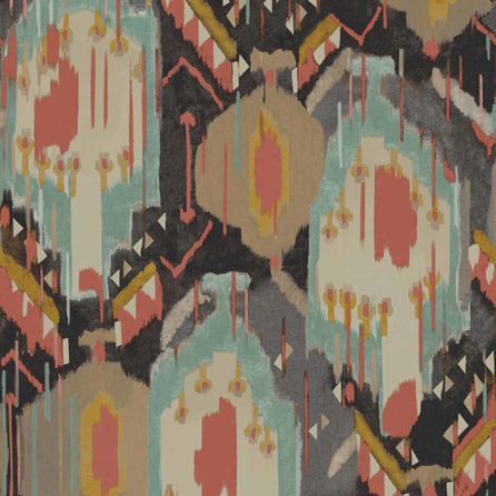 Εικόνα της ΤΑΠΕΤΣΑΡΙΑ ΜΕ ΜΟΤΙΒΟ TRIBU - ΜΑΥΡΟ/ΠΟΡΤΟΚΑΛΙ