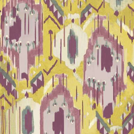 Εικόνα της ΤΑΠΕΤΣΑΡΙΑ ΜΕ ΜΟΤΙΒΟ TRIBU - ΚΙΤΡΙΝΟ/ΜΩΒ