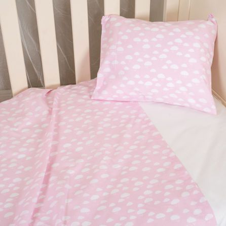 Εικόνα της ΣΕΝΤΟΝΙ ΒΡΕΦΙΚΟ NUVOLE - ΛΕΥΚΟ/ΡΟΖ