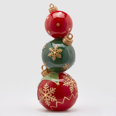 Εικόνα της ΧΡΙΣΤΟΥΓΕΝΝΙΑΤΙΚΑ PALLA - ΚΟΚΚΙΝΟ/ΠΡΑΣΙΝΟ