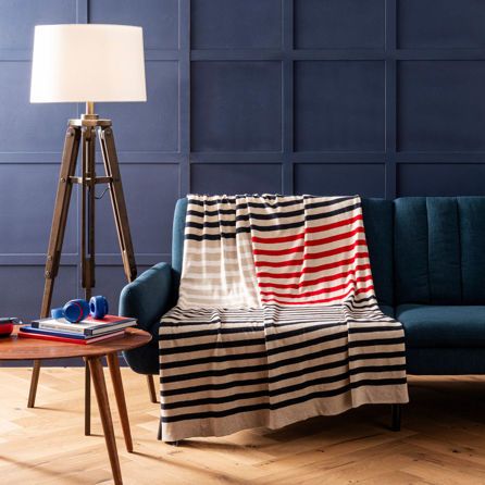 Εικόνα της ΚΟΥΒΕΡΤΑΚΙ ΚΑΝΑΠΕ BRIGHTON - ΜΠΕΖ/ΜΠΛΕ