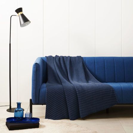 Εικόνα της ΚΟΥΒΕΡΤΑΚΙ ΚΑΝΑΠΕ TWILL - ΜΠΛΕ