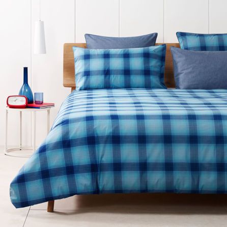 Εικόνα της ΠΑΠΛΩΜΑΤΟΘΗΚΕΣ SHADOW CHECKS - ΜΠΛΕ/ΓΑΛΑΖΙΟ