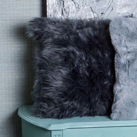 Εικόνα της ΔΙΑΚΟΣΜΗΤΙΚΗ ΜΑΞΙΛΑΡΟΘΗΚΗ FUR - ΑΝΘΡΑΚΙ