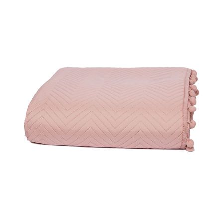 Εικόνα της ΚΑΛΥΜΜΑΤΑ ΚΡΕΒΑΤΙΟΥ BASIC COLLECTION ZIG - ΡΟΖ ΑΝΟΙΧΤΟ