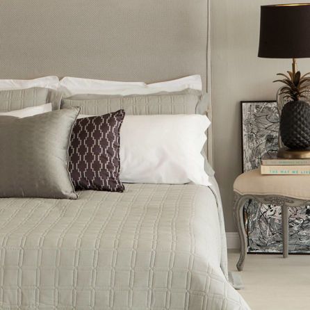 Εικόνα της ΚΑΛΥΜΜΑΤΑ ΚΡΕΒΑΤΙΟΥ ΚΟΥΒΕΡΛΙ PLEATED - ΓΚΡΙ