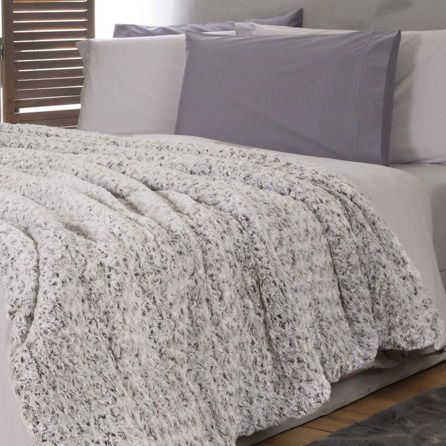 Εικόνα της ΠΑΠΛΩΜΑΤΑ WINTER COLLECTION - ΓΚΡΙ/ΛΕΥΚΟ