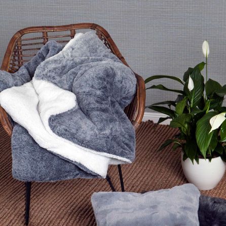 Εικόνα της ΠΑΠΛΩΜΑΤΑ RABBIT MINK - ΓΚΡΙ