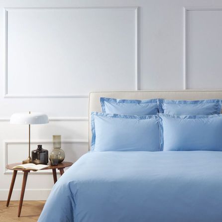 Εικόνα της ΠΑΠΛΩΜΑΤΟΘΗΚΕΣ UNIS PERCALE 94 FILS - ΓΑΛΑΖΙΟ