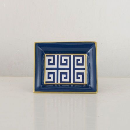 Εικόνα της ΕΙΔΗ ΔΙΑΚΟΣΜΗΣΗΣ GREEK KEY - ΜΠΛΕ/ΛΕΥΚΟ